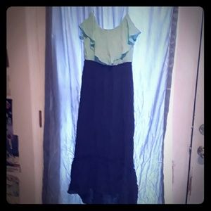 Casual Long Blue Dress